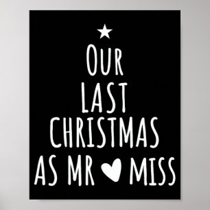 Poster Nosso Último Natal Como Noivos Casais Noiva