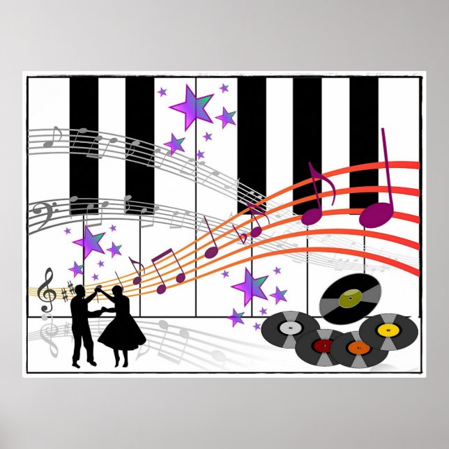 Poster Nostalgia do Salto Sock (Frente)