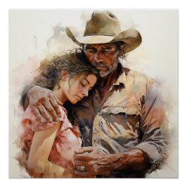 Póster Nostalgic Family Bond: Legado do Ocidente