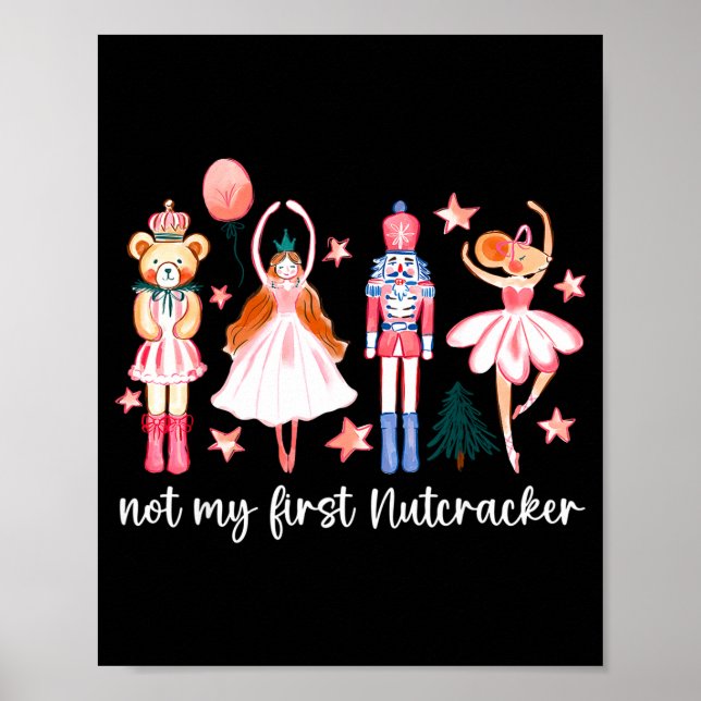 Poster Not My First Nutcracker Ballet Sugar Fairy Plum Fu (Frente)