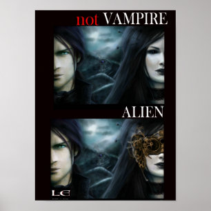 Póster Not Vampire: Alien (poster)
