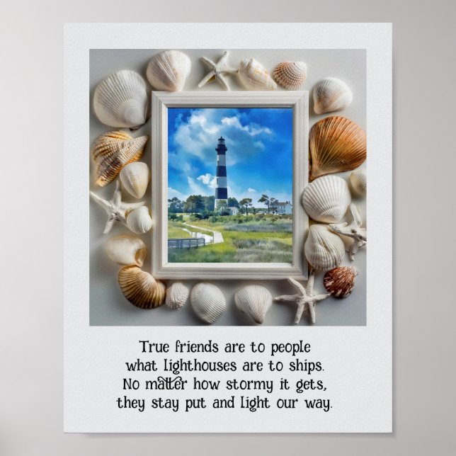 Poster Nota de Farol Inspiracional (Frente)