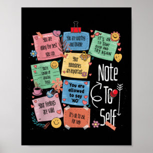 Poster Nota Motivacional Para Incentivar Energia Autoposi