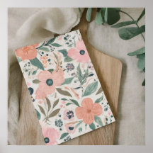 Notebook de ilustração de fototipo moderno imprimí