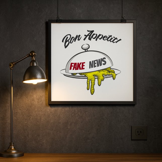 Poster Notícias Falsas (Criador carregado)