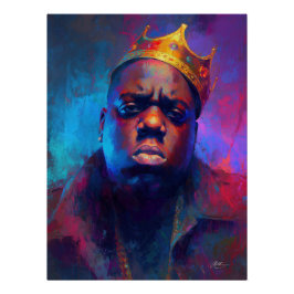 Póster Notorious B.I.G. – Brooklyn’s King of Hip-Hop
