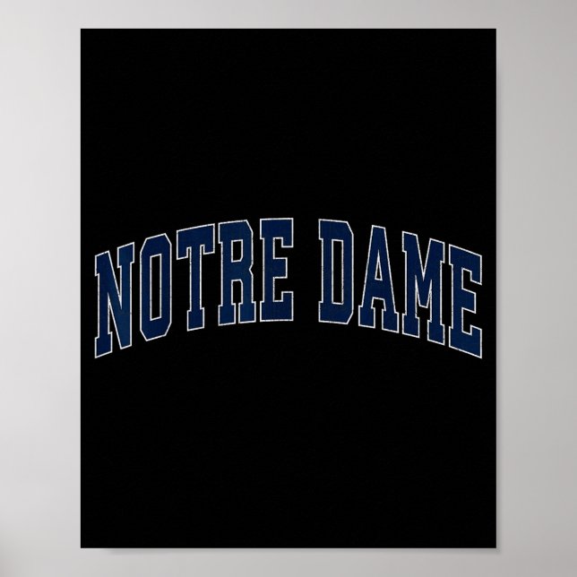 Poster Notre. Dame. Cathedral. Apparel  (Frente)