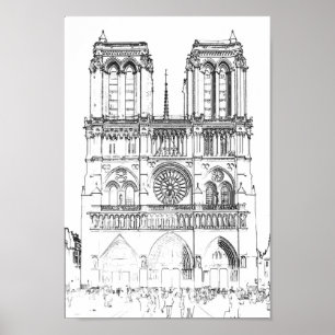 Poster Notre Dame de Paris
