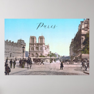 Poster Notre-Dame de Paris (1890)