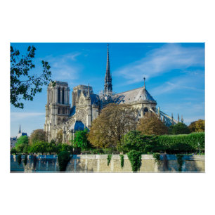 Póster Notre Dame de Paris, França