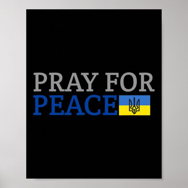 Poster Notre Dame Reze Por Paz  (Frente)