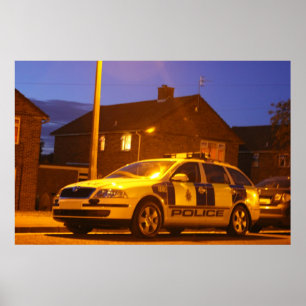 poster noturno da polícia