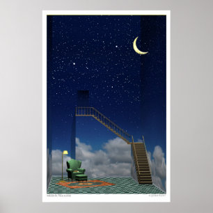 Póster Noturno enluarada