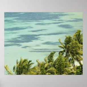 Póster Nova Caledônia, Ilha Grande Terre, Noumea. Anse