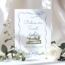 Poster Nova Capítulo Laço Azul Bebês são doces