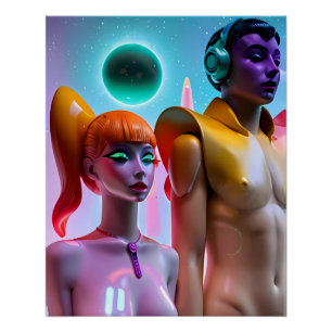 Póster Nova Carne Sintética