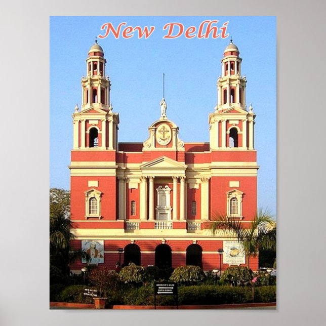 Poster Nova Deli - A Catedral do Coração Sagrado - (Frente)