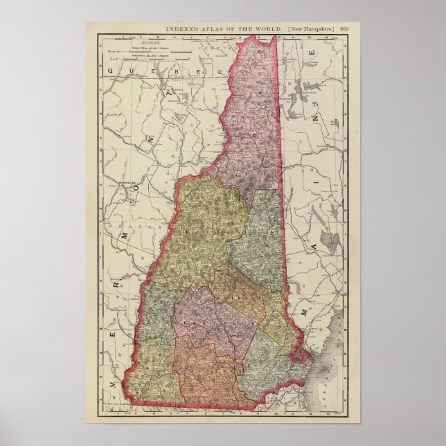 Póster Nova Hampshire 5 (Frente)