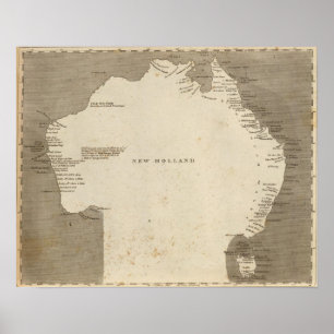 Póster Nova Holanda, Austrália