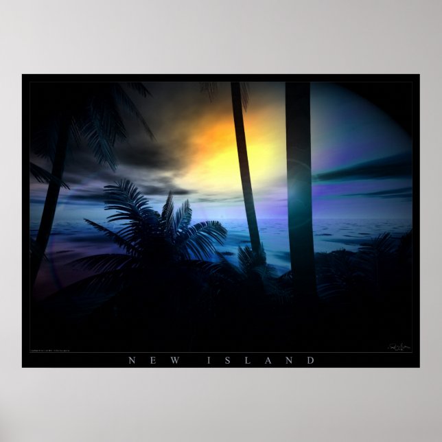 Póster Nova Ilha (Frente)