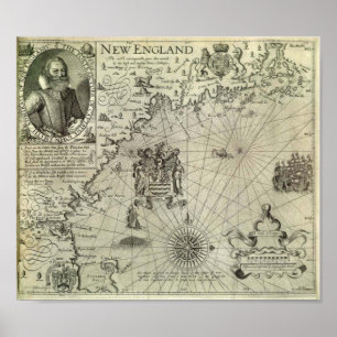 Póster Nova Inglaterra - 1616