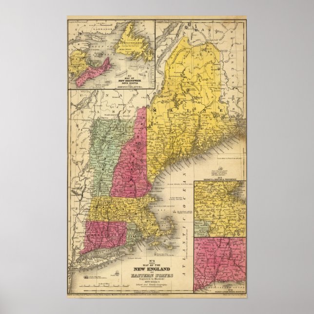 Póster Nova Inglaterra 3 (Frente)