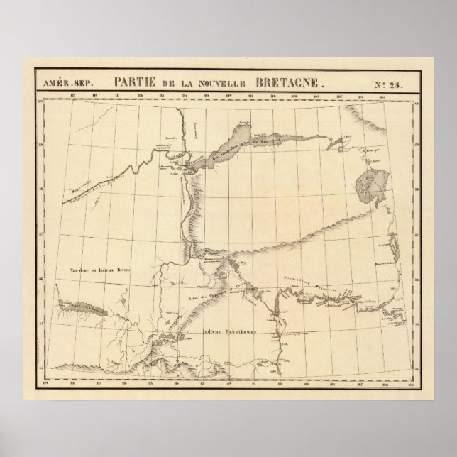 Póster Nova Inglaterra, América 25 (Frente)