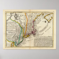 Nova Inglaterra, Nova Iorque, Nova Jersey e Pensil