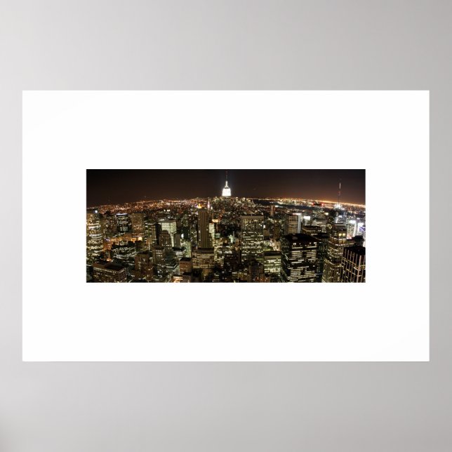 Póster Nova Iorque (Frente)