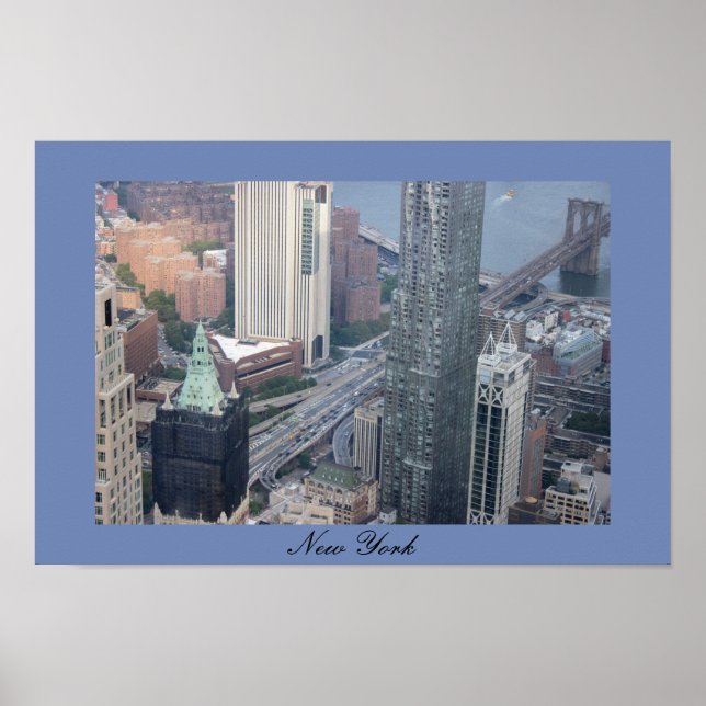 Póster Nova Iorque (Frente)