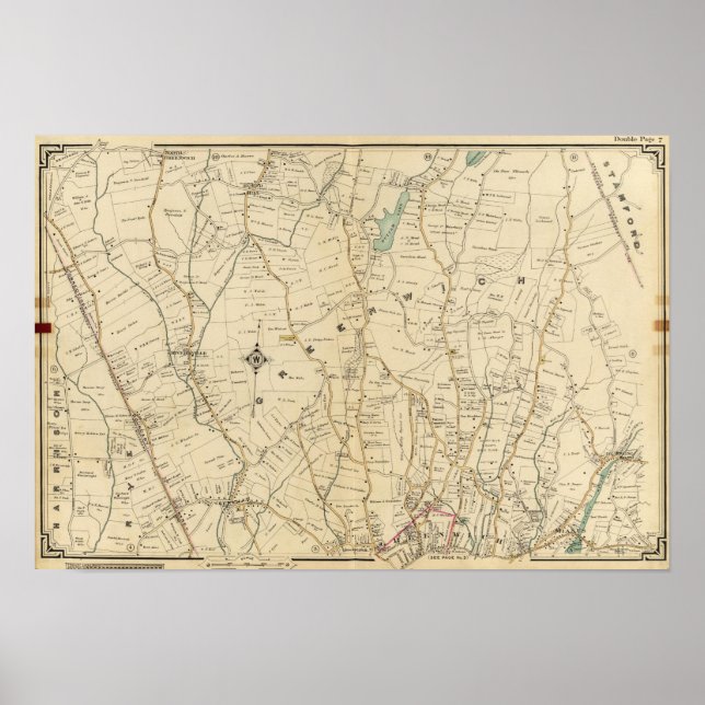 Póster Nova Iorque 2 Norte (Frente)