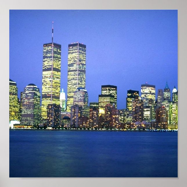 Póster Nova Iorque à noite (Frente)