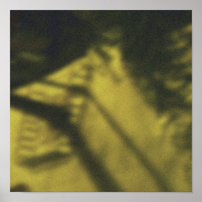 Póster Nova Iorque Amarelo-sombreado Guarda da árvore lat (Frente)