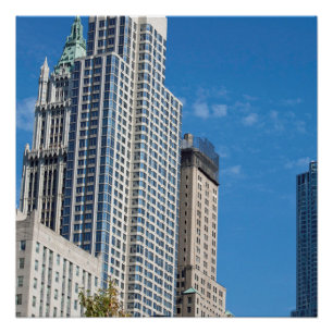 Póster Nova Iorque de Barclay Tower Manhattan