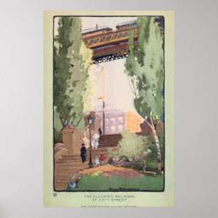 Poster Nova Iorque de Vintage