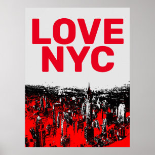 Poster Nova Iorque do amor NYC Manhattan