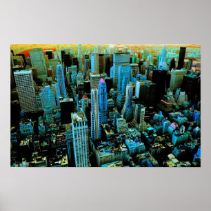 Poster Nova Iorque do futuro