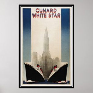 Póster Nova Iorque do vintage, EUA -
