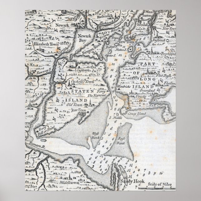 Poster Nova Iorque | Médio do século XVIII (Frente)