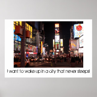 Póster Nova Iorque, Nova Iorque