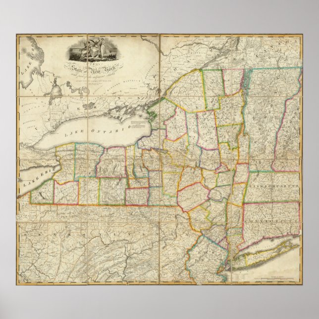 Póster Nova Iorque, Nova Iorque (Frente)