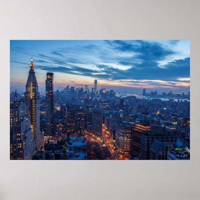 Poster Nova Iorque, NY, EUA (Frente)