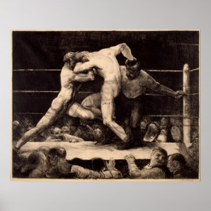Poster Nova Iorque, por George Bellows (1911)