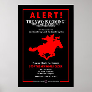 Poster Nova Ordem Mundial está chegando