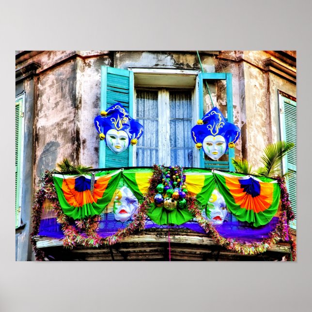 Poster Nova Orleans, Louisiana (Frente)