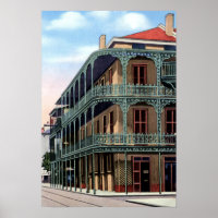 Nova Orleans Louisiana Royal Street Ironwork