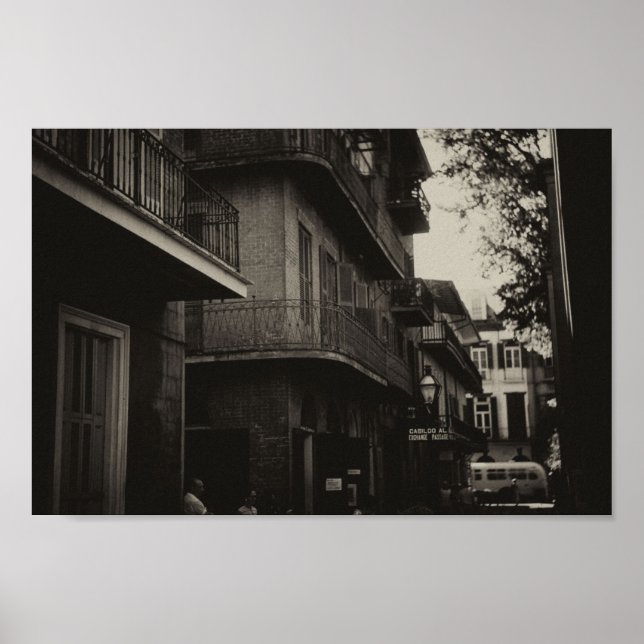 Poster Nova Orleans - Médio-século inspirado (Frente)