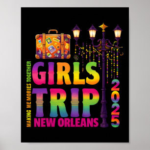 Poster Nova Orleans Trip 2025 Mardi Gras New Orleans Part