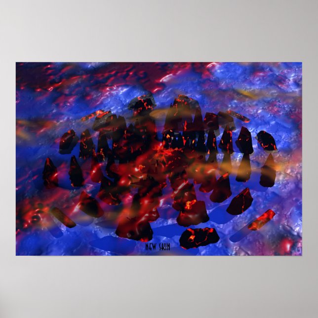 Poster Nova Pele (Frente)