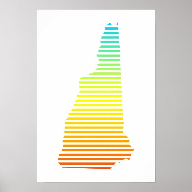 Poster nova queda de arrepio de hampshire (Frente)